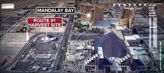 Las Vegas Shooting map